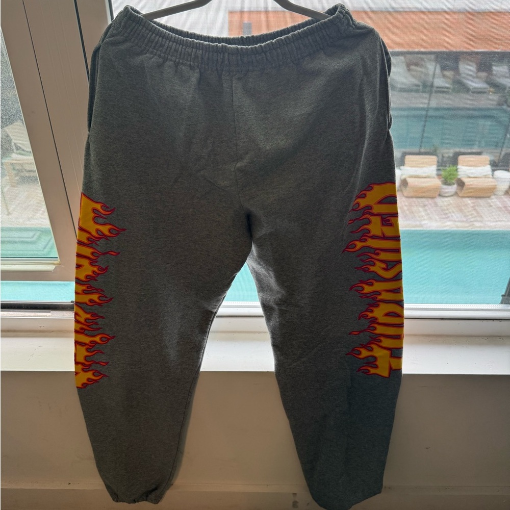 Thrasher Gray Track Pants!!
